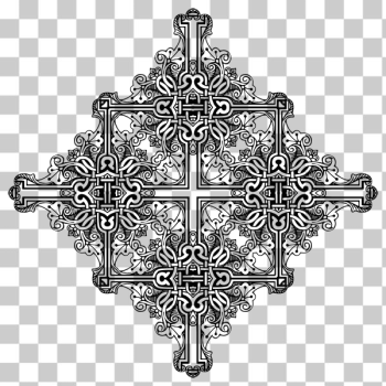SVG Vintage symmetric frame cross image SVG Vintage symmetric frame cross image