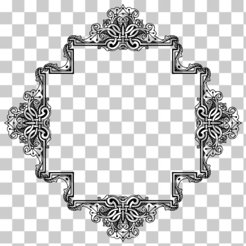 SVG Vintage symmetric ornamental frame SVG Vintage symmetric ornamental frame