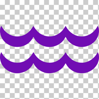 SVG Violet Aquarius symbol SVG Violet Aquarius symbol