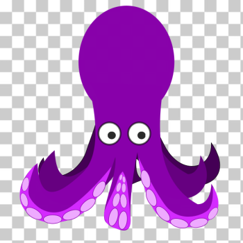 SVG Violet octopus SVG Violet octopus