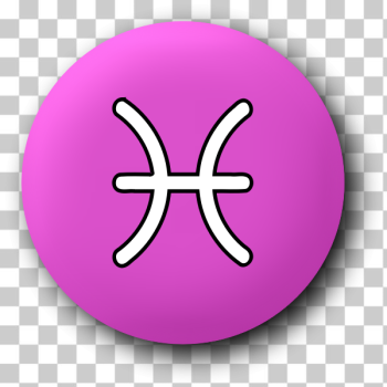SVG Violet Pisces symbol SVG Violet Pisces symbol