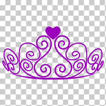 SVG Violet tiara SVG Violet tiara