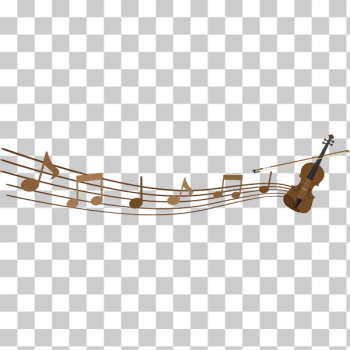 SVG violin and music notes SVG violin and music notes