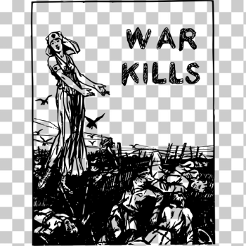 SVG War kills poster vector drawing SVG War kills poster vector drawing