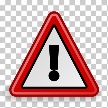 SVG Warning symbol image