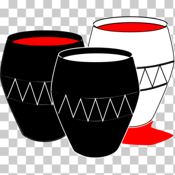 SVG Water and wine cans vector illustration SVG Water and wine cans vector illustration