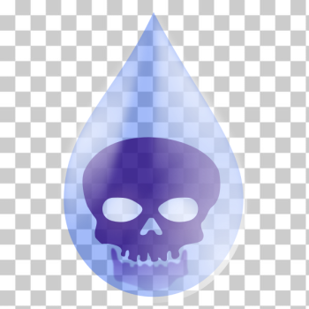 SVG Water pollution drop vector image SVG Water pollution drop vector image