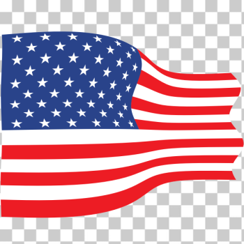 SVG Wavy flag of the United States of America SVG Wavy flag of the United States of America