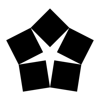SVG weird pentagon of squares SVG weird pentagon of squares