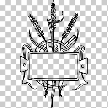 SVG Wheat frame SVG Wheat frame