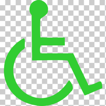 SVG wheelchair symbol SVG wheelchair symbol