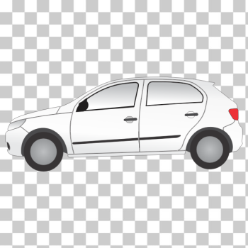 SVG White car SVG White car