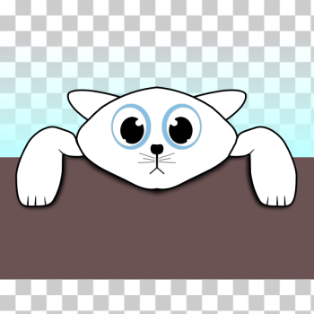 SVG White cat SVG White cat