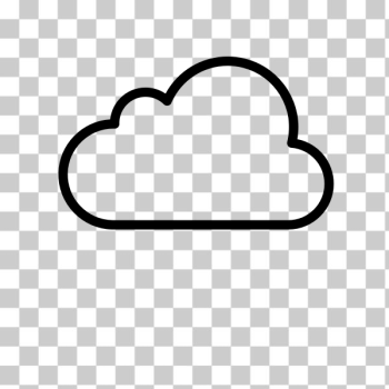 SVG White cloud SVG White cloud