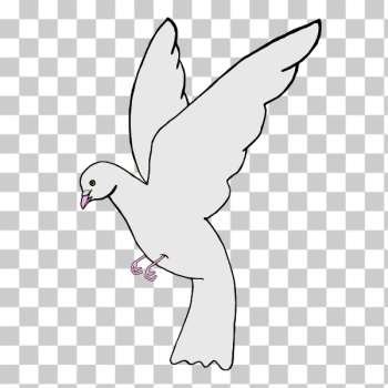 SVG White dove SVG White dove