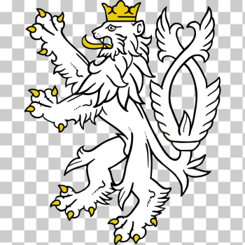 SVG White lion SVG White lion
