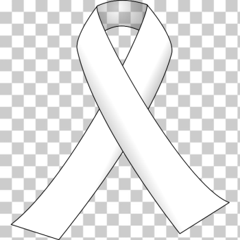 SVG White ribbon SVG White ribbon