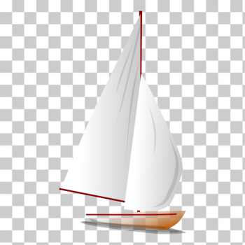 SVG White sailboat SVG White sailboat