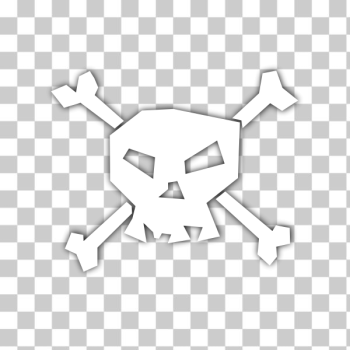 SVG White skull SVG White skull