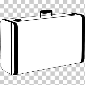 SVG White suitcase SVG White suitcase