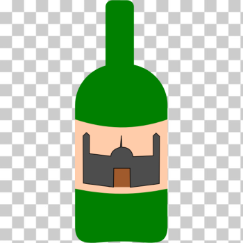 SVG Wine bottle SVG Wine bottle