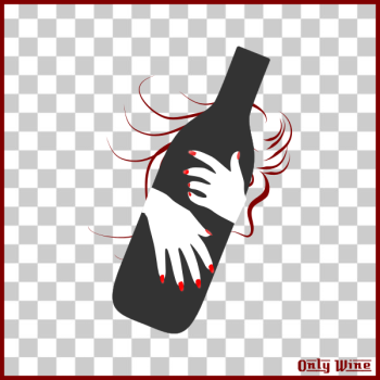SVG Wine bottle logo image SVG Wine bottle logo image