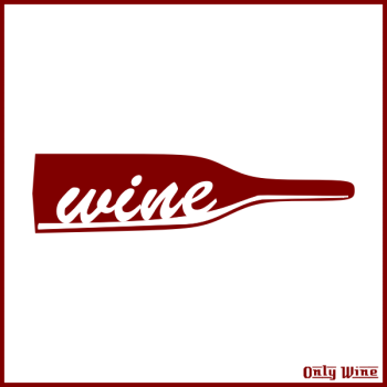 SVG Wine bottle red logo SVG Wine bottle red logo
