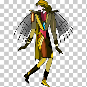 SVG Winged character SVG Winged character