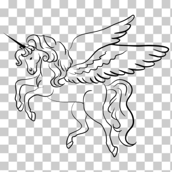 SVG Winged unicorn SVG Winged unicorn