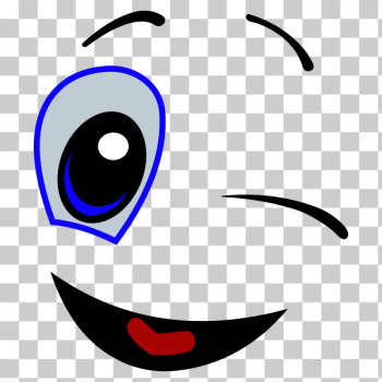 SVG Winking smiley face SVG Winking smiley face