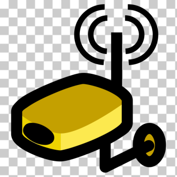 SVG Wireless surveillance camera symbol vector image SVG Wireless surveillance camera symbol vector image