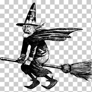 SVG Witch on broom SVG Witch on broom