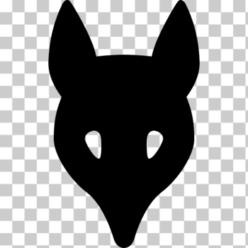 SVG wolf head silhouette SVG wolf head silhouette