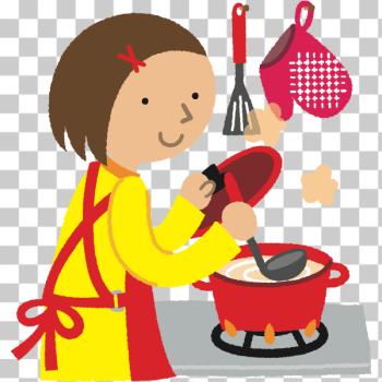 SVG Woman Cooking SVG Woman Cooking