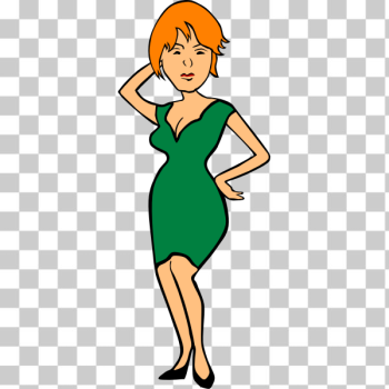 SVG Woman in Fashion SVG Woman in Fashion