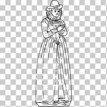 SVG Woman in Vintage fashion SVG Woman in Vintage fashion