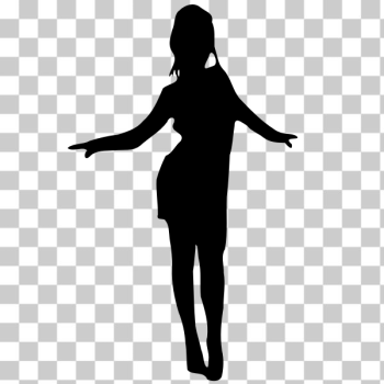 SVG Woman silhouette vector illustration SVG Woman silhouette vector illustration