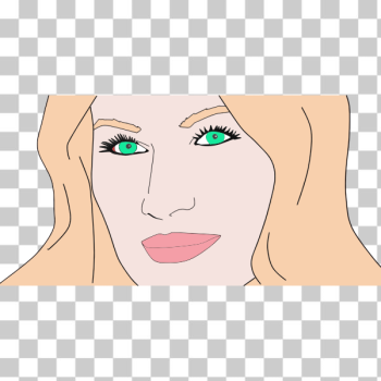 SVG Womans Portrait 11 SVG Womans Portrait 11