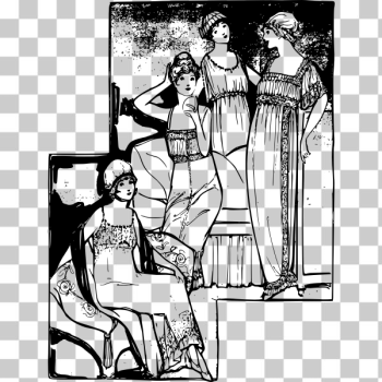 SVG Women in laundry SVG Women in laundry