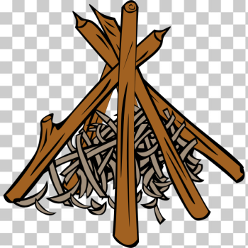 SVG Wood for outdoor fire vector image SVG Wood for outdoor fire vector image