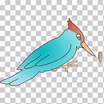 SVG Woodpecker vector image SVG Woodpecker vector image