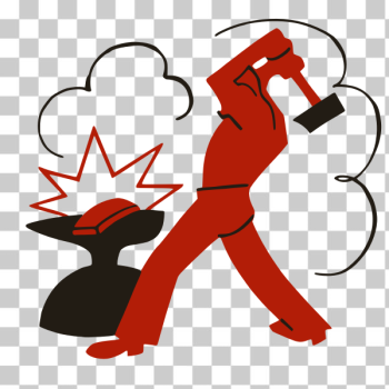 SVG Worker smashing capitalism SVG Worker smashing capitalism