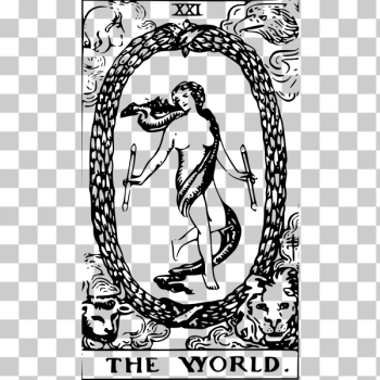 SVG World tarot card SVG World tarot card
