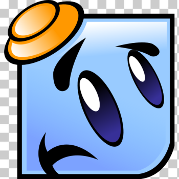 SVG Worried blue smiley SVG Worried blue smiley