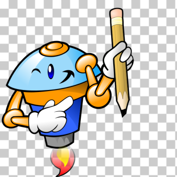 SVG Writing character