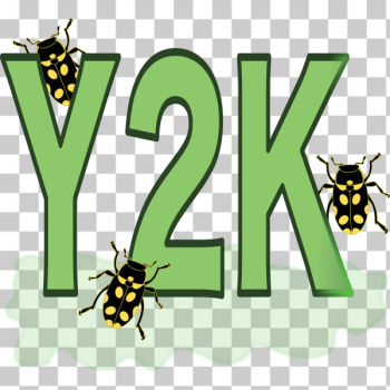 SVG Y2K Bug SVG Y2K Bug