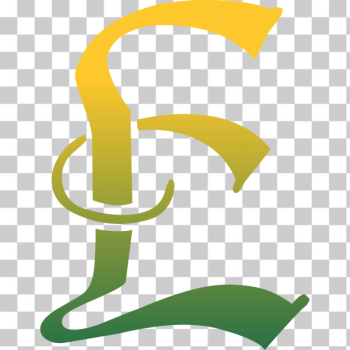 SVG Yellow and green letter SVG Yellow and green letter