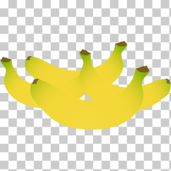 SVG Yellow bananas color illustration SVG Yellow bananas color illustration
