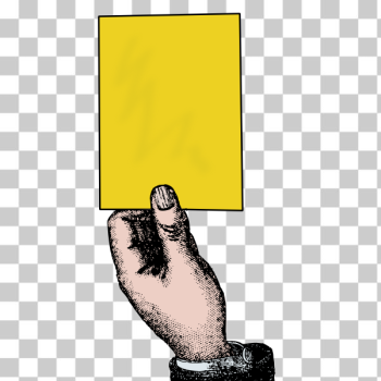 SVG Yellow Card
