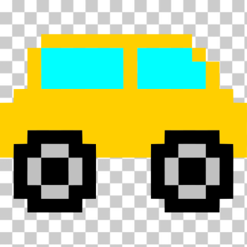 SVG Yellow cartoon car SVG Yellow cartoon car
